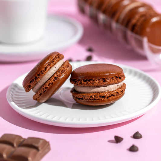 Chocolate Macarons (6, 12 or 24)
