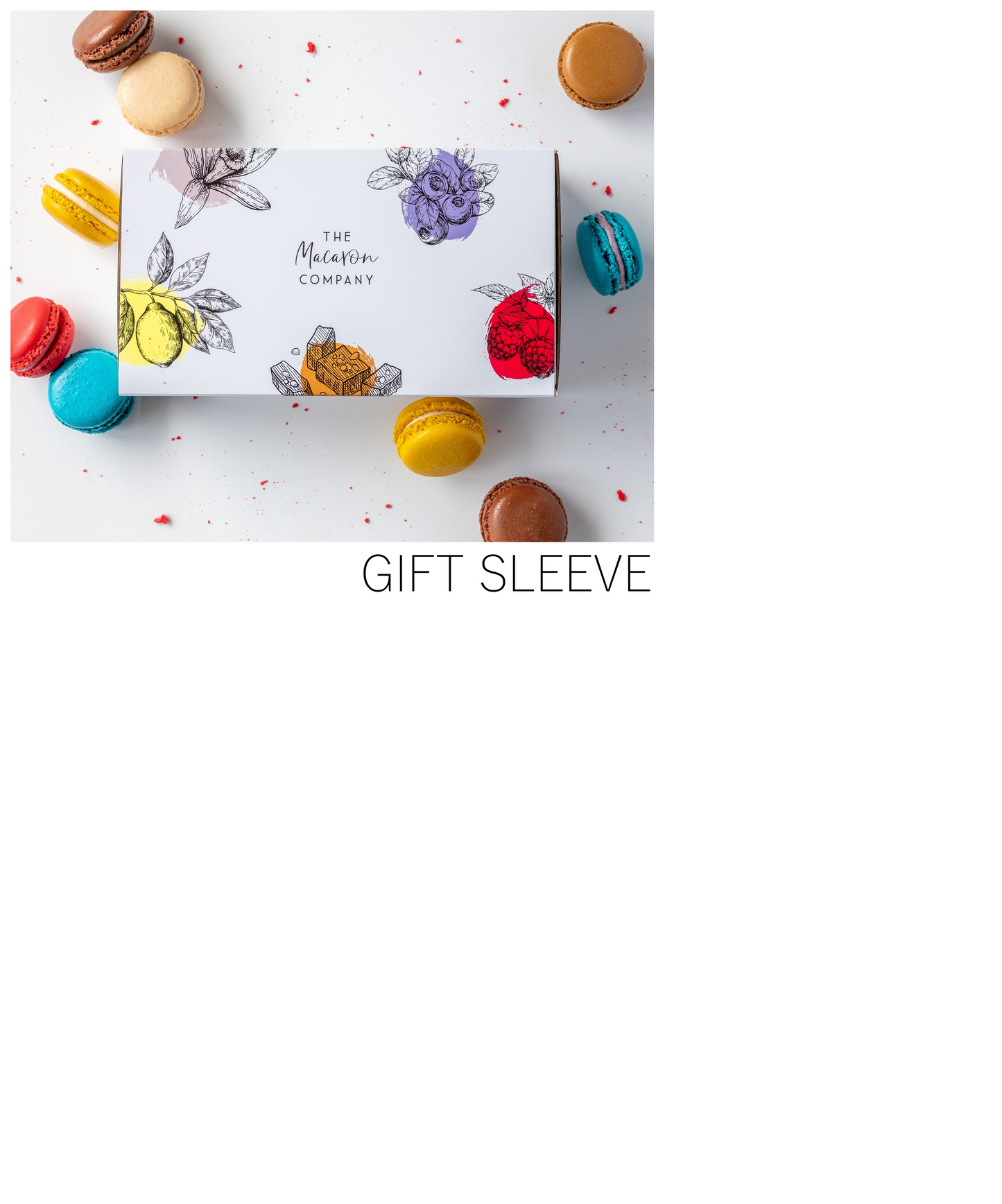 Chocolate Macarons (12 or 24) Gift Box