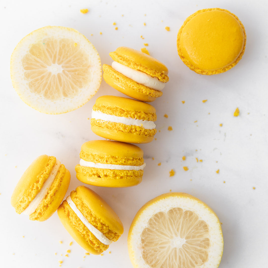 Lemon Macarons (6, 12 or 24)