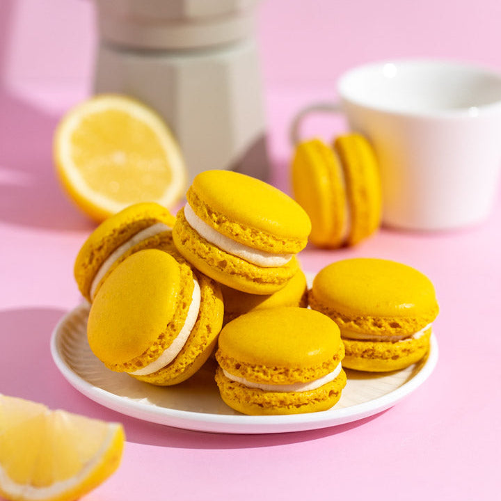 Lemon Macarons (6, 12 or 24)
