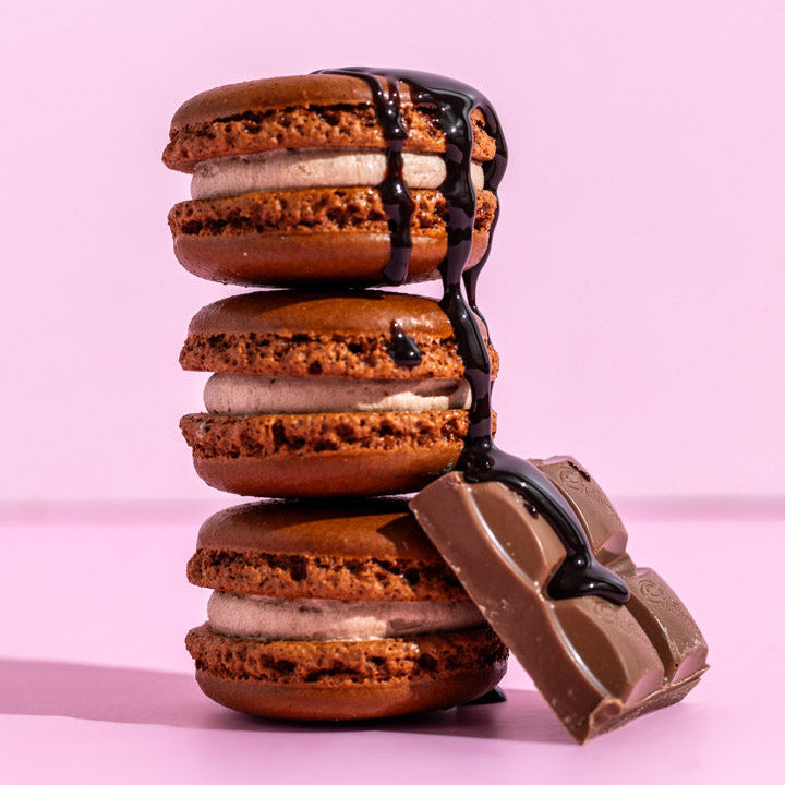 Chocolate Macarons (6, 12 or 24)