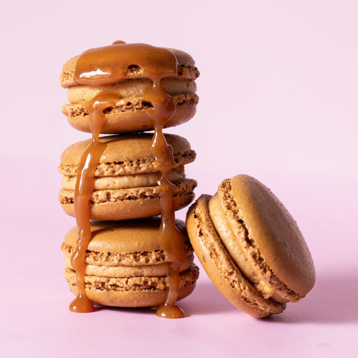 Salted Caramel Macarons (6, 12 or 24)