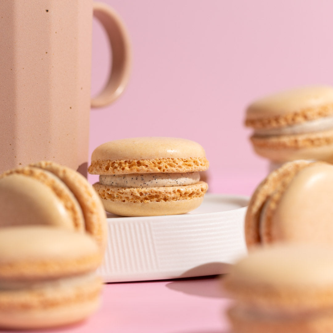 Vanilla Bean Macarons (6, 12 or 24)