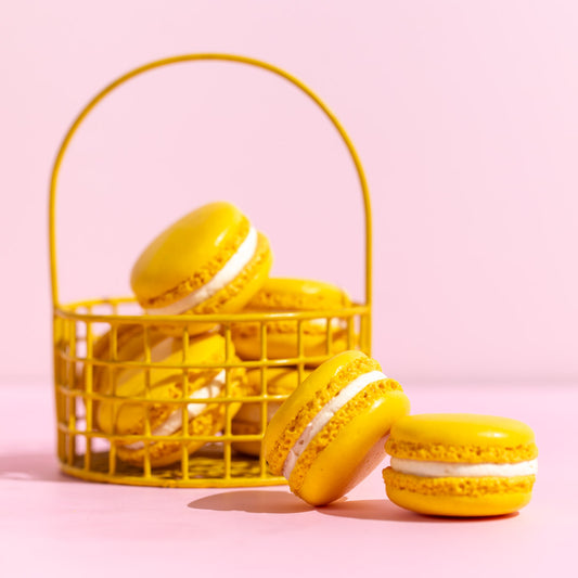 Lemon Macarons (6, 12 or 24)