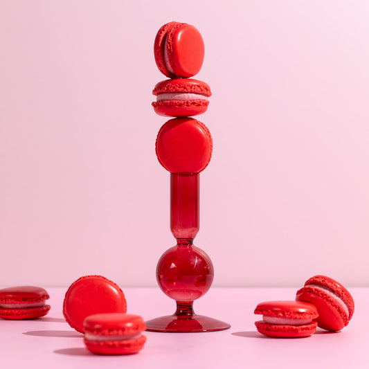 Raspberry Macarons (6, 12 or 24)