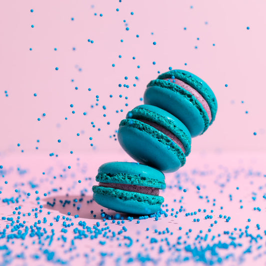 Blueberry Macarons (6, 12 or 24)