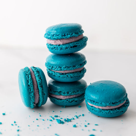 Blueberry Macarons (12 or 24)